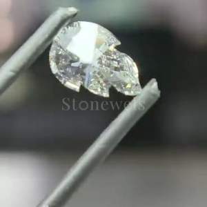 เครื่องประดับเพชรสำหรับปลูกในห้องทดลองทรง VS1ได้รับการรับรองจาก1CT 0.5CT 3CT HPHT CVD iggia ทรงหลวม - Product Image 5