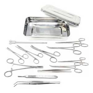 Kit de premiers secours pour chirurgie mineure de base, kit de survie médicale pour traumatisme, 13 pièces, outils chirurgicaux professionnels, vétérinaire, orthopédie - Product Image 3