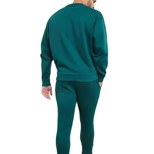 Conjunto de chándales de Jersey unisex personalizados, sudaderas con capucha de lana de algodón 100%, chándal liso para hombre, chándal estampado de talla grande - Product Image 5