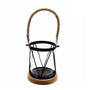 Lanterne en métal faite à la main avec design filaire coloré pour l'éclairage décoratif de Noël pour la maison Hôtels Restaurants Décor - Product Image 4