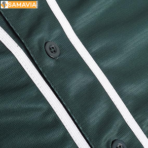 Camiseta de béisbol sublimada personalizada RTS, uniforme de equipo de hombre con botón completo y número de nombre, ropa de discoteca de EE. UU. Y Reino Unido - Product Image 5