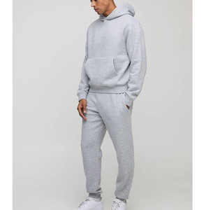 Chándal Deportivo de Felpa Francesa Estilo Americano con Diseño en Relieve y Capucha para Gimnasio, para Todas las Temporadas - Product Image 4