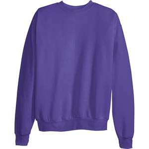 <b>Purple</b> Color Simple Plain Men Sweatshirts Custom Your Own Logo Design Men Sweatshirts - Product Image 6