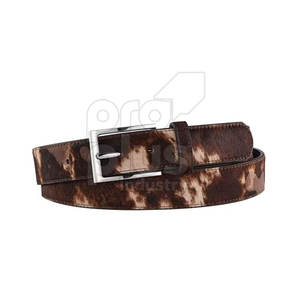 Ceinture en cuir de vachette de luxe pour homme, boucle en acier décontractée, durable, élégante et longue durée - Product Image 3