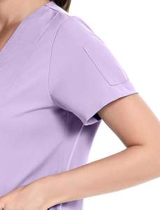 Conjuntos de fregado unisex para correr poliéster rayón Spandex tela médica Hospital uniformes impresión personalizada al por mayor - Product Image 3