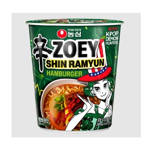 บะหมี่กึ่งสำเร็จรูป นงชิม ชินรามยอน รสเคป๊อป เดมอนฮันเตอร์ แบบถ้วย 65 กรัม ของแท้ ขายส่ง สำหรับส่งออก - Product Image 1