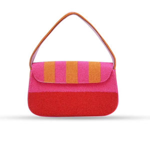 Bolso de Magnolia con cuentas, monedero con cuentas florales, bolso de flores blancas, bolso de hombro de primavera, monederos con cuentas de verano, hecho a mano floral - Product Image 1