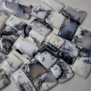 Opale de dendrite naturelle de qualité supérieure, formes variées, pierres précieuses en vrac de haute qualité, lot pour la fabrication de pendentifs en argent faits à la main, fournisseurs - Product Image 3