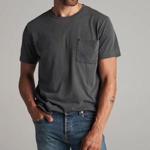 <b>Mens</b> Tshirts Bio Cotton Jersey <b>Men's</b> <b>T</b>-<b>shirts</b> Custom <b>T</b> <b>Shirt</b> for <b>Men</b> Short Sleeve Tee <b>Shirt</b> Oversize Tshirt With <b>Pocket</b> - Product Image 6