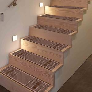 Tapis imprimé : Tapis d'entrée antidérapant, style bohème Navajo, moderne, coloré, populaire, pour escalier - Product Image 3