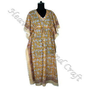 2025 Wholesale Fancy Ladies Long <b>Kaftan</b> and Maxi Dress Long Size <b>Kaftan</b>/Caftan Cotton Clothing <b>Kaftan</b> Women's Dress Wholesale - Product Image 1