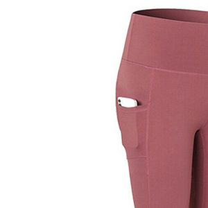 Women Leggings Buttery Soft Workout Leggings Booty <b>Tights</b> Brushed Seam Yoga Pants with Side Pockets customized size - Product Image 6