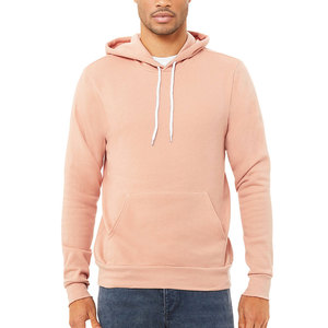 Bella Canvas Sponge Fleece Hoodies Hombres Estándar Ligero French Terry Pullover Sudadera con capucha Sudaderas - Product Image 1