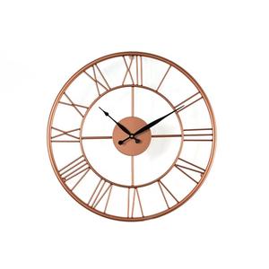 นาฬิกาโลหะติดผนังแบบโบราณนาฬิกาแขวนผนังแบบโมเดิร์นนาฬิกาแขวนผนังดีไซน์วินเทจทำด้วยมือทำจากเหล็กโลหะ - Product Image 3