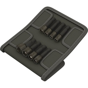 Jeu de douilles à six pans E6.3 WERA de 8 pièces, 1/4 pouce, 869/4 M, tailles 7/8/10/12/13/6.3/7.9/9.5 mm, WERA - pour outils d'atelier - Product Image 3