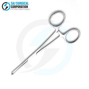 Pinzas de tejido Allis profesionales, abrazadera quirúrgica de acero inoxidable con puntas de dientes para agarrar y sujetar tejidos seguros - Product Image 5