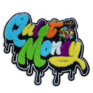 Parches de logotipo bordado, insignias de moda para coser con plancha personalizadas para sudaderas con capucha, Chaquetas vaqueras, bolsos, venta al por mayor directa de fábrica - Product Image 2