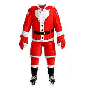 Tenues de hockey sur glace professionnelles de haute qualité 100% polyester écologiques respirantes personnalisables impression numérique séchage rapide - Product Image 2