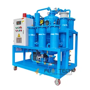 HOC-30 1800L/Hr Used Oil Cleaning Plant Vacuum Hydraulic Oil Purifier