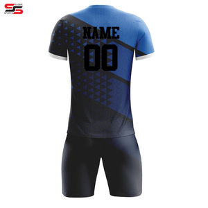 Nuevo diseño personalizado Club fútbol Jersey traje sublimación fútbol transpirable equipo de fútbol uniforme de fútbol - Product Image 2