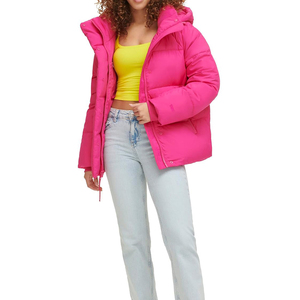 Chaqueta Acolchada para Mujer, Ajustada, Transpirable, con Logotipo Personalizado, de Alta Calidad, Informal, para Invierno - Product Image 2