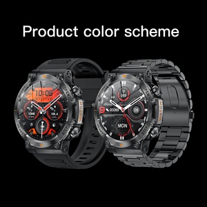 Reloj Inteligente AK61 con Pantalla IPS de 1.39 Pulgadas, Resistente al Agua IP68, Monitor de Frecuencia Cardíaca y Oxígeno en Sangre, Llamadas por Bluetooth, 100 Modos Deportivos - Product Image 6