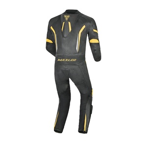 Men's Windproof Waterproof Plus Size Cold Resistant Racing Leather Motorcycle Suit CE Level 1 Sportswear Customizable Design - Product Image 2