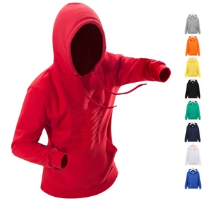 Custom Logo Oversized Plain Pullover Hoodie 100% Cotton Autumn High Quality <b>Crewneck</b> Fleece Men - Product Image 6