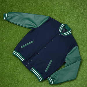 Chaqueta Bomber Universitaria de Invierno con Capucha, Manga Larga, de Lona, con Letras Bordadas, 100% Lana, Precio de Mayoreo, Nueva Llegada - Product Image 6