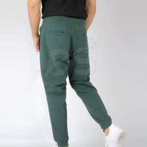 กางเกงจ็อกเกอร์ผู้ชาย ผ้าฝ้าย 100% ทรงลำลอง เอวกลาง น้ำหนักเบา เนื้อผ้านุ่ม ระบายอากาศดี สวมใส่สบาย บริการ OEM แห้งเร็ว - Product Image 3