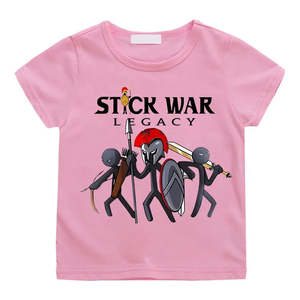 เสื้อยืดลายการ์ตูนสำหรับเด็กผู้ชาย รุ่นลำลอง คอปก ทรงโอเวอร์ไซส์ เหมาะสำหรับเด็กวัยหัดเดินและเด็กโต - Product Image 1