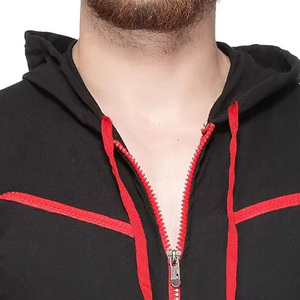 Breathable 100% Cotton Winter Men's Hooded Tank Tops Sleeveless Gym <b>Hoodies</b> for <b>Workout</b> & Bodybuilding - Product Image 5