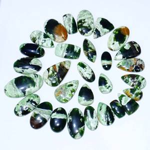 En gros Naturel Chrome Calcédoine Quartz Cabochon Belle Pierre Précieuse en Vrac pour la Fabrication de Bijoux Mix Forme Pierre Précieuse Naturelle - Product Image 1