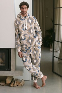 Sudaderas con capucha de lana 2024 Invierno Azul Marino cálido pulóver chaqueta al aire libre ropa de trabajo de gran tamaño prendas de vestir térmicas - Product Image 3