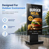 Pantalla Digital LCD para Interiores ZDHQ, IP65, 1 Año de Garantía, CMS Integrado, Rotación Automática, Reproductor de Publicidad, Brillo de 700 cd, Relación de Aspecto 16:9, Control por Aplicación