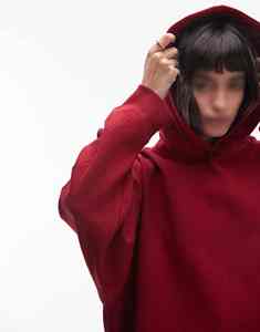 Sweat-shirt pour femme de haute qualité, épais, en polaire, confortable, coupe ample, surdimensionné, avec poignets côtelés extensibles - Product Image 6