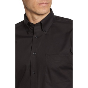 ร้านขายเสื้อผ้าบุรุษนอร์ดสตอมเสื้อเชิ้ตผ้าป๊อปลินทรงคลาสสิคไม่ต้องรีด 100% ผ้าฝ้ายสีฟ้าอะซูไรต์ไซส์ 20-38 - Product Image 2