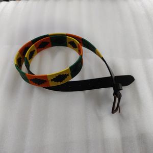 Vente en gros de ceintures de polo en cuir véritable pour hommes, design OEM de haute qualité - Product Image 1