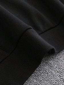 Sweat à capuche imprimé personnalisé pour hommes respirant confortable coton polaire/polyester fermeture éclair pulls styles hiver brodé Baggy - Product Image 4