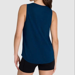 Débardeurs en coton côtelé pour femmes de grande taille débardeur de gymnastique pour femmes prix de gros en vente à l'usine - Product Image 4