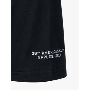 T-Shirt America's Cup 38 Road to Napoli Blu Navy 100% Cotone 180g Jersey con Ricamo e Design Stampato Traspirante - Product Image 4