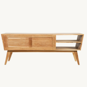 Hot Selling <b>Buffet</b> Trapeze-150 <b>Cabinet</b> High Quality Wooden Stand With Storage Durable <b>Cabinet</b> For Home Furniture Mahogany - Product Image 4