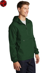 Lightweight Outdoor Running Windbreaker <b>Jacket</b> Quick Dry and <b>Packable</b> with Zipper Closure Solid Pattern Nylon <b>Jacket</b> - Product Image 4