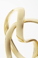 Sculpture Moderne de Luxe Éco-Responsable en Aluminium Faite à la Main, Figurine Décorative pour la Maison, Grande Sculpture Coupe Trophée Mondial Plaqué Or