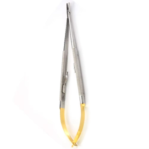 ชุดอุปกรณ์เย็บแผลผ่าตัดแบบใช้มือทำจากสแตนเลส REGENSIS SURGICAL พร้อมที่จับเข็ม ใช้ซ้ำได้ ได้รับการรับรองมาตรฐาน CE - Product Image 1