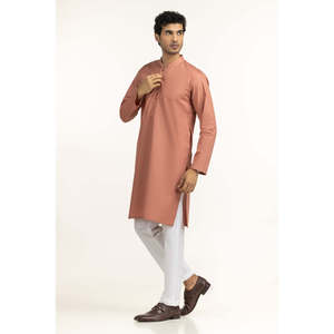 Kurta de Algodón KR-STY25-072, Estampado Étnico Tradicional Indio, Corte Regular, Salwar Kameez de Alta Calidad para Fiestas - Product Image 2