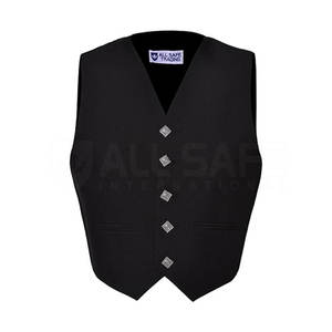 Veste Kilt Highland Scottish Argyle pour Homme Gilet 85% Polyester 15% Laine Fabriqué en Europe - Product Image 3