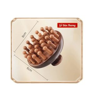 Herramienta de masaje de madera ecológica natural, masajeador práctico de tamaño Mini con logotipo, proveedor de marca privada en Vietnam - Product Image 3