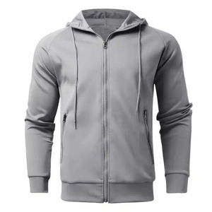 Custom Wholesales Solid Color Plain Gym Tracksuits Slim Fit Jogging Suits <b>For</b> Men Cotton Breathable Two Piece Winter Sweatsuits - Product Image 3