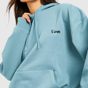 Crop Top Hoodie Short Jogger Outfits Ropa de mujer Sudadera con capucha recortada y pantalones cortos Conjunto 100% de algodón personalizado para mujer Conjunto informal para mujer - Product Image 4